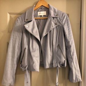 cupcakes & cashmere Suede Jacket (vegan)